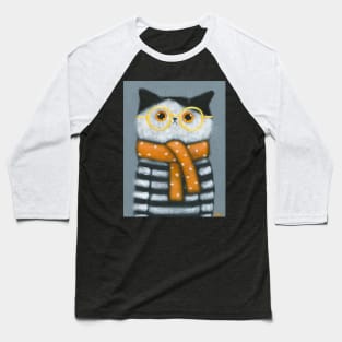 Sweater Weather Kitty Baseball T-Shirt